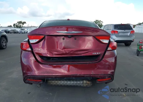 2015 Chrysler 200 Limited from USA, damaged, VIN 1C3CCCABXFN681791